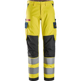 6368 Protecwork, Stretch Werkbroek, High-Vis Klasse 2