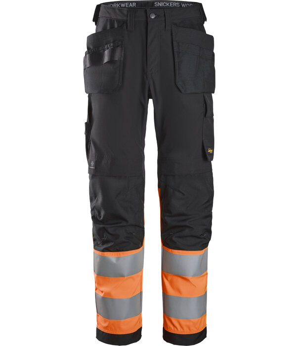 Snickers Workwear 6239 High-Vis Werkbroek met Holsterzakken, Klasse 1