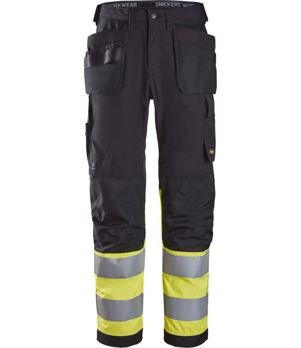 Snickers Workwear 6239 High-Vis Werkbroek met Holsterzakken, Klasse 1