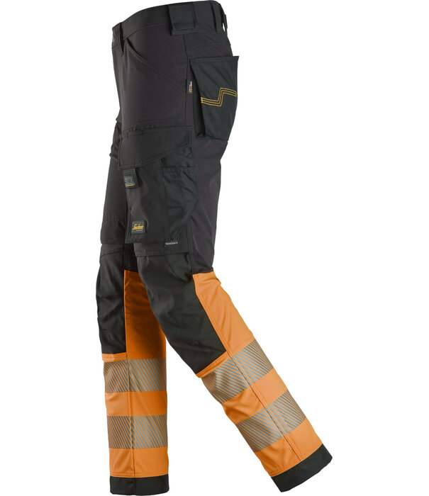 Snickers Workwear 6335 High-Vis 4-Way Stretch Werkbroek, Klasse 1