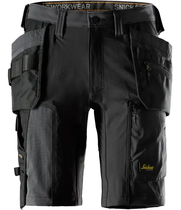 Snickers Workwear 6118 AllroundWork Stretch Werkshorts met holsterzakken