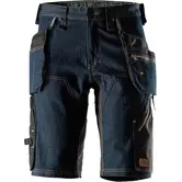6155 FlexiWork Denim Werkshorts met Holsterzakken