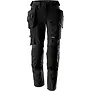 6217 AllroundWork Dames Stretch Werkbroek met Afneembare Holsterzakken