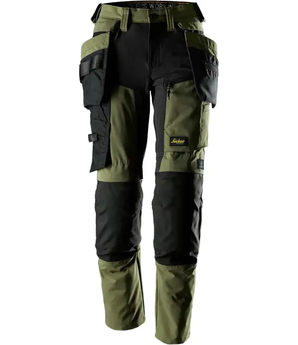 Snickers Workwear 6217 AllroundWork Dames Stretch Werkbroek met Afneembare Holsterzakken