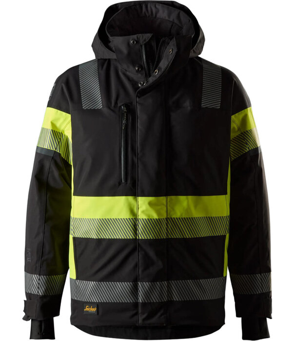 Snickers Workwear 1135 High-Vis Waterdichte Stretch Werkjas, Klasse 1