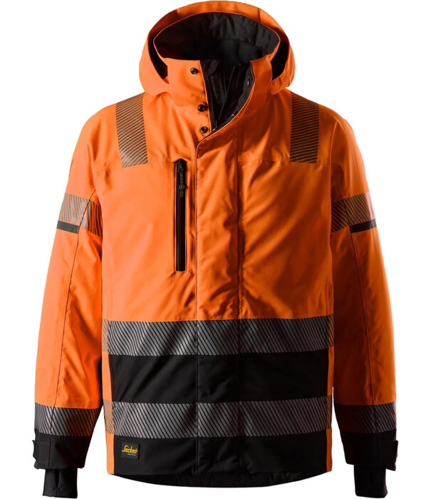 Snickers Workwear 1139 High-Vis Waterdichte Stretch Werkjas, Klasse 3