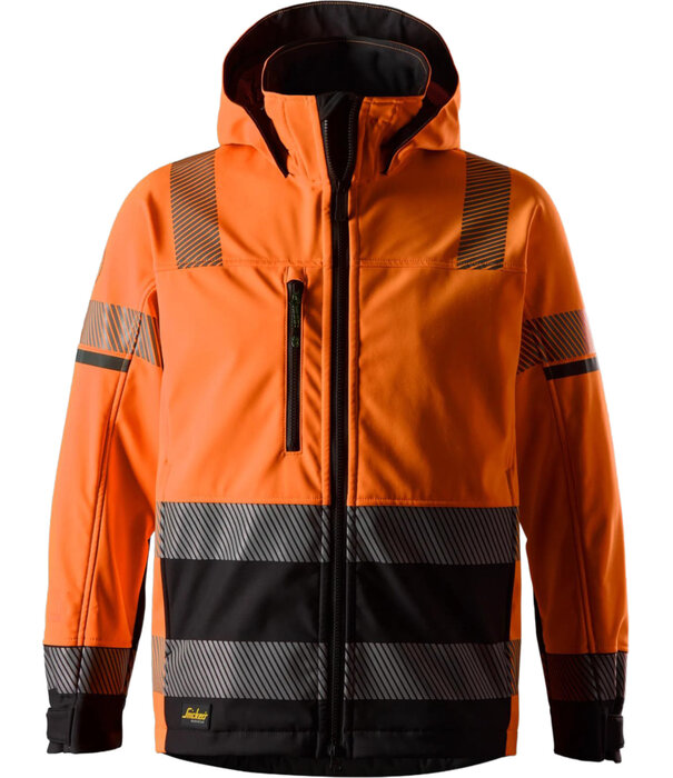 Snickers Workwear 1232 High-Vis, Softshell Werkjas, Klasse 3