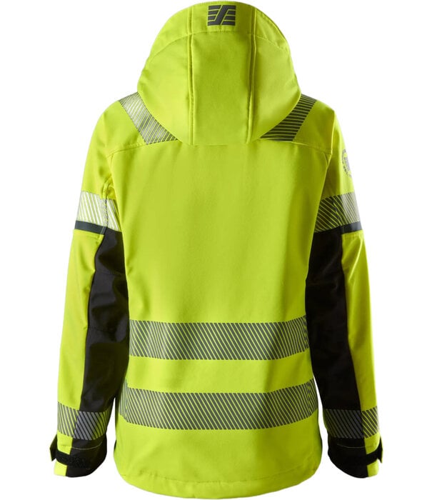 Snickers Workwear 1273 High-Vis, Softshell Dameswerkjas, Klasse 2/3