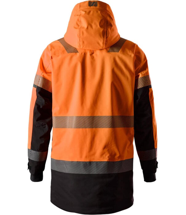 Snickers Workwear 1831 High-Vis Waterdichte Stretch Parka, Klasse 3
