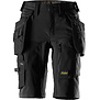 6117 AllroundWork Dames Stretch Werkshorts met Afneembare Holsterzakken