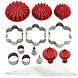 Decoratieset 'Girls / Flowers' Decoratieset 'Girls / Flowers'