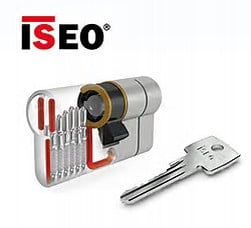 ISEO F6 SKG*** Cilinder 90 mm 40/50 3 genummerde sleutels