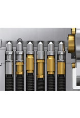 SET s2skg**s 5 gelijk sluitende knopcilinders 60 mm 30-30 6 genummerde sleutels