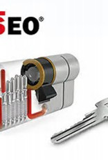 ISEO F6 SKG*** ISEO F6 antikerntrek knopcilinder 60 mm 30/30 3 sleutels