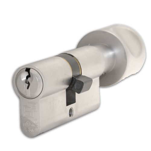 S2skg**s6  Cilinder 100 mm knop50-50 3 genummerde sleutels