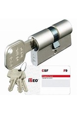 ISEO F 9 SKG*** 4 gelijksluiten 60 MM 30-30-12-patent sleutels