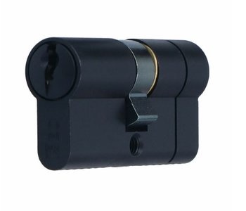 ISEO F6 SKG*** Zwarte cilinder 60 mm 30/30 3 sleutels