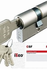 ISEO F 9 SKG*** cilinder 60 mm 50-10-3-sleutels