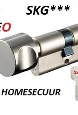 ISEO F 9 SKG*** Knopcilinder 65 mm 35-30-3-patent sleutels