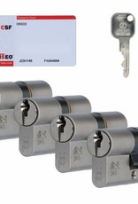 ISEO F 9 SKG*** Knopcilinder 85mm K40-45-3 patent sleutels