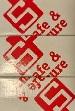 S2skg**F2 cilinder60 mm 30/30 met 3 keersleutels (putsleutels) - Copy