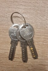 S2skg**F Knopcilinder  70 mm knop30-40 3 keersleutels