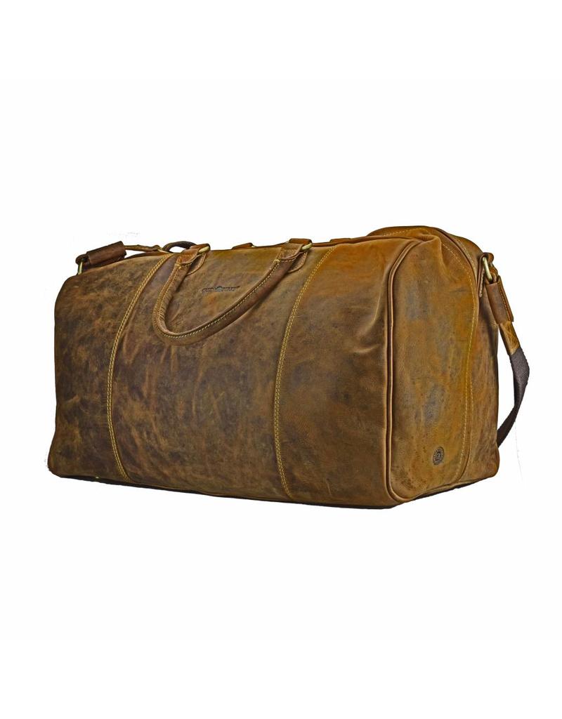 Greenburry Grosse Leder Reisetasche Weekender