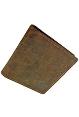 Greenburry Luxe Handgemaakte Leren Dollarclip Portemonnee RFID – Personaliseerbaar