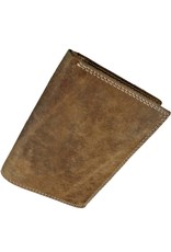 Barneys Leren Heren Portemonnee Hoog Model – RFID Bescherming, Personaliseerbaar & Optionele Veiligheidsketting – Buffelleer