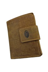 LD Leren Portemonnee Afsluitbaar – RFID Bescherming, Personaliseerbaar & Optionele Veiligheidsketting