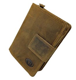 LD Leren Rits Portemonnee met RFID Bescherming