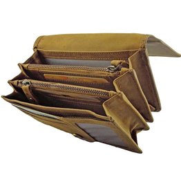 LD Hunter Leren Harmonica Portemonnee