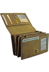 LD Geräumige Damen Geldbörse mit RFID – Personalisierbar & Optionale Sicherheitskette