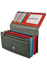 Burkely Harmonica Multicolor Zwart Luxe Nappa