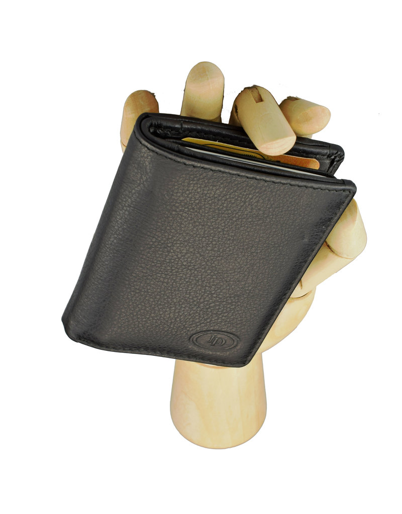 LD Cardprotector Geldbörse mit Kleingeldfach Weiches Rindleder