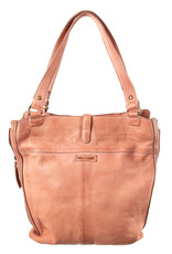 Bull & Hunt Zacht Leren Shopper Schoudertas Washed Leather Blossom