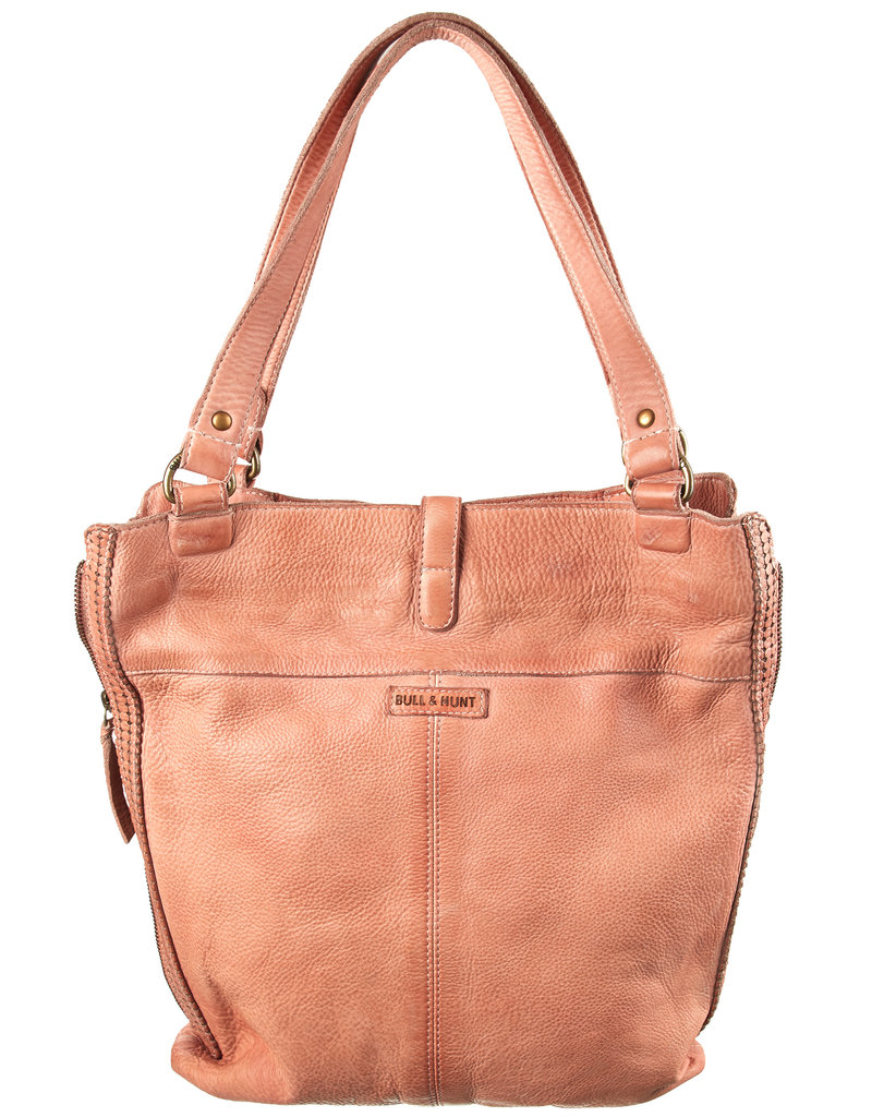 Bull & Hunt Weiches Leder Shopper Umhängetasche Blossom