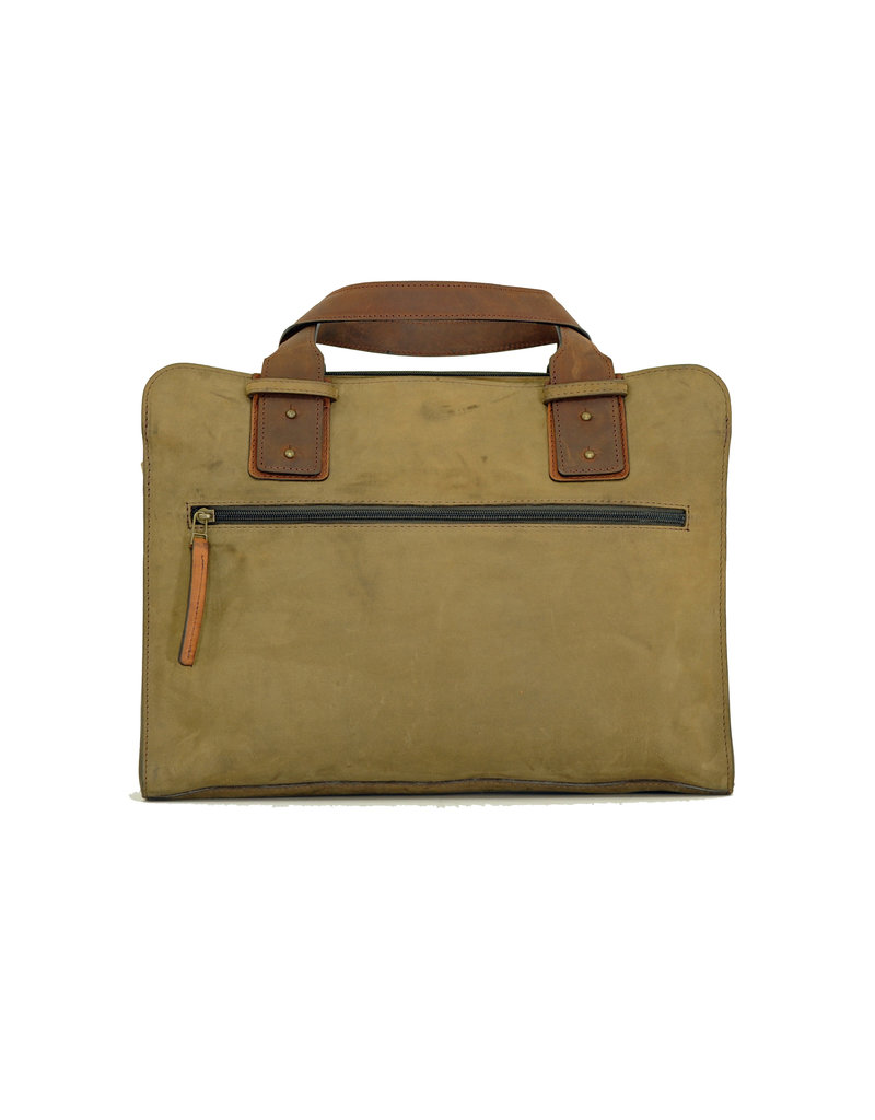 Ruitertassen Handverarbeitete Leder Arbeitstasche Laptoptasche