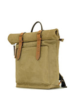 Ruitertassen Handverarbeitete Leder Rolltop Rucksack