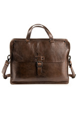 Harold's Retro Klassische Leder Arbeitstasche Businessbag