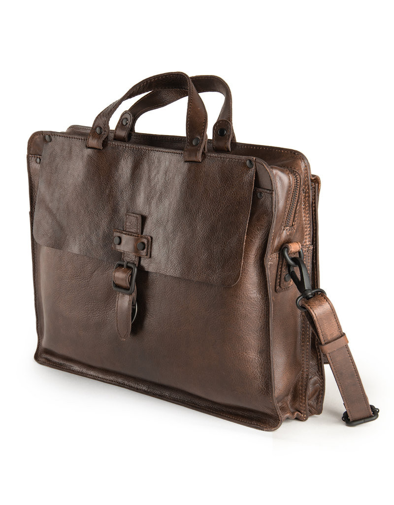 Harold's Retro Klassiek Leren Werktas Businessbag