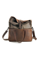 Harold's Leder Rucksack Rolltop Hoch S