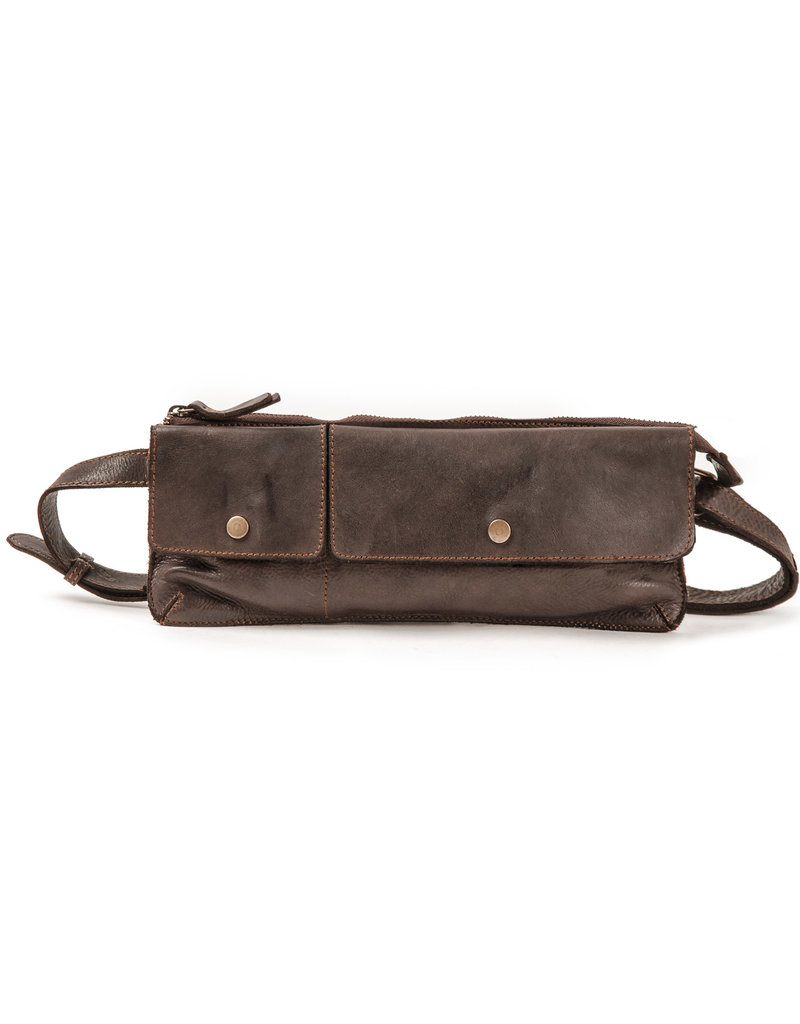 Harold's Washed Leder Bauchtasche Beltbag Gürteltasche