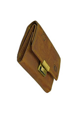 LD Stoere  Ouderwetse Leren Heren Portemonnee