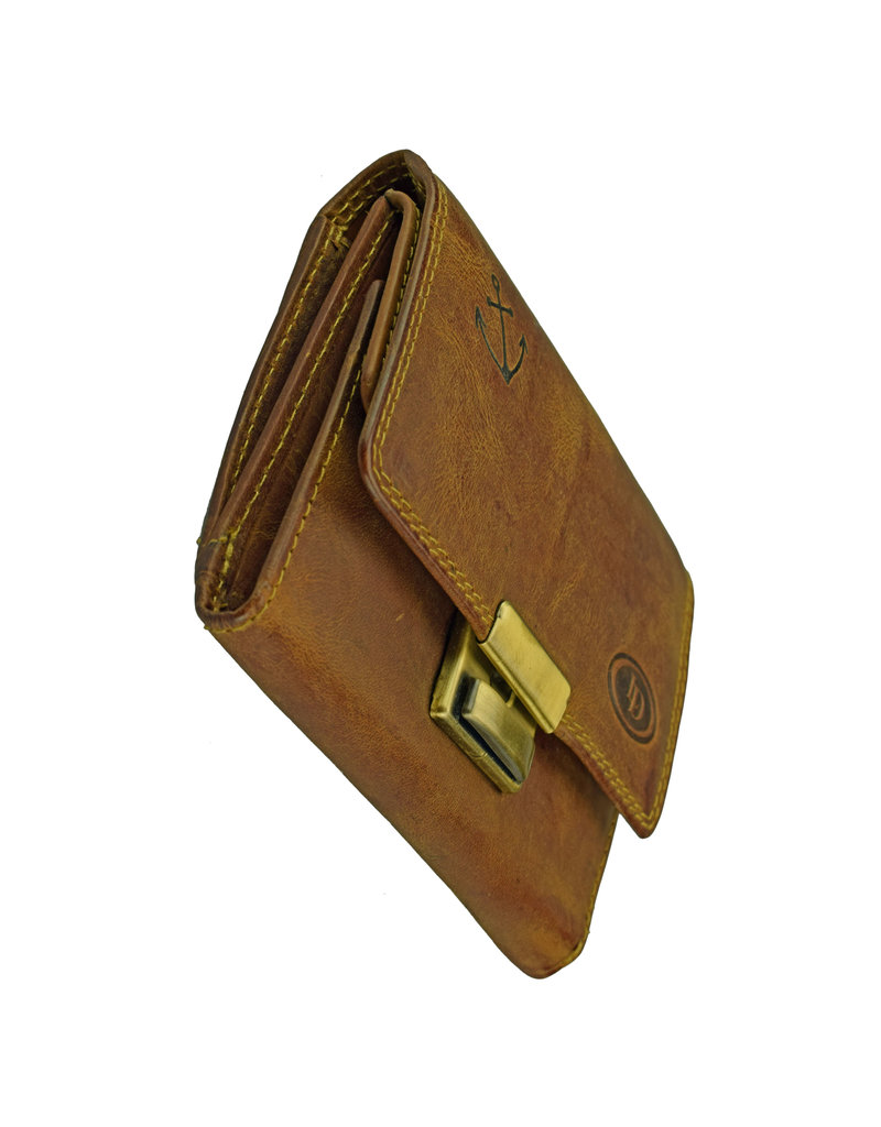 LD Leder Herren Geldbörse Opas Geldbörse