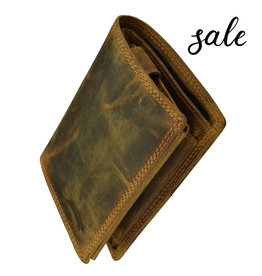 Leren Heren Portemonnee Hoog Model met RFID Bescherming