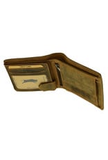 Leren Heren Portemonnee Laag Model met RFID Bescherming – Personaliseerbaar & Optionele Ketting