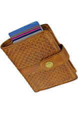 LD Leren Pashouder Portemonnee Embossed