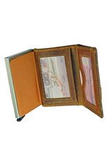 LD Pasjeshouder Portemonnee met Figuretta Cardprotector Hunterleer