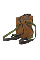 LD Leder Rucksack Rolltop Klein